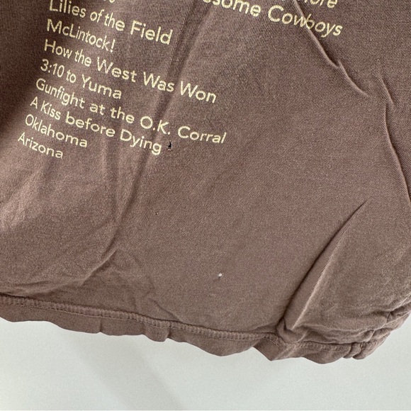Tucson On Film Brown Graphic T Shirt Size Medium 100% Cotton - Picture 8 of 8
